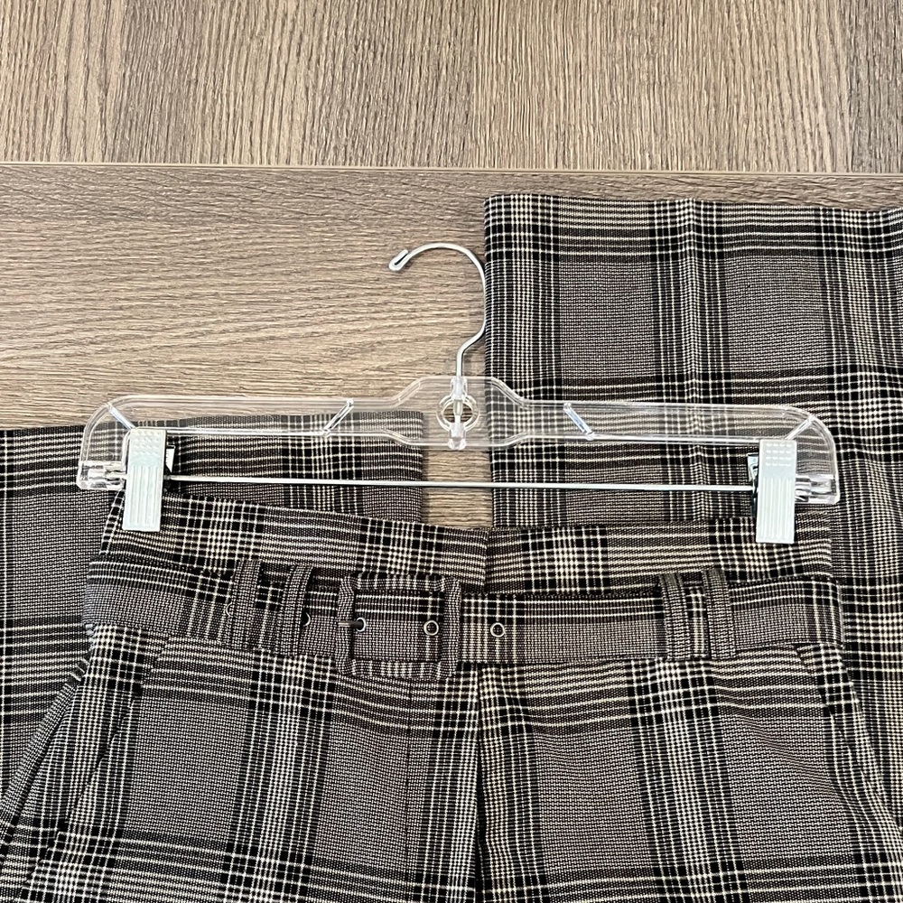 Marciano Gray Plaid Pants NWT - Picture 3 of 7